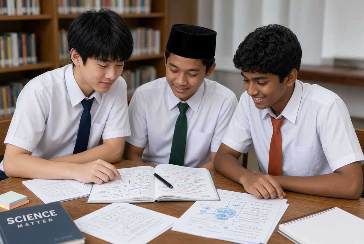 Boys from different schools
